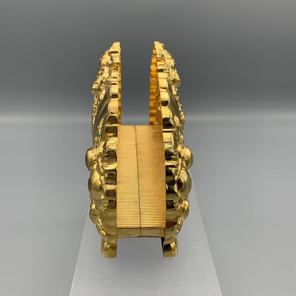 Royal Doulton Old Country Roses Silver Gold Collection Footed Napkin Holder - Picture 7 of 9